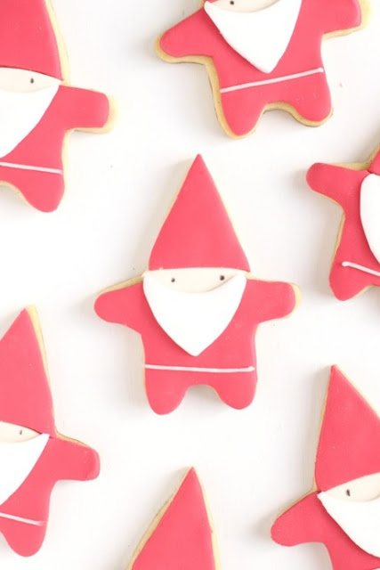 santa cookies